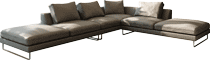 Divano angolare grande design Albatros