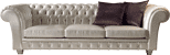 Divano 4 posti design Chesterfield